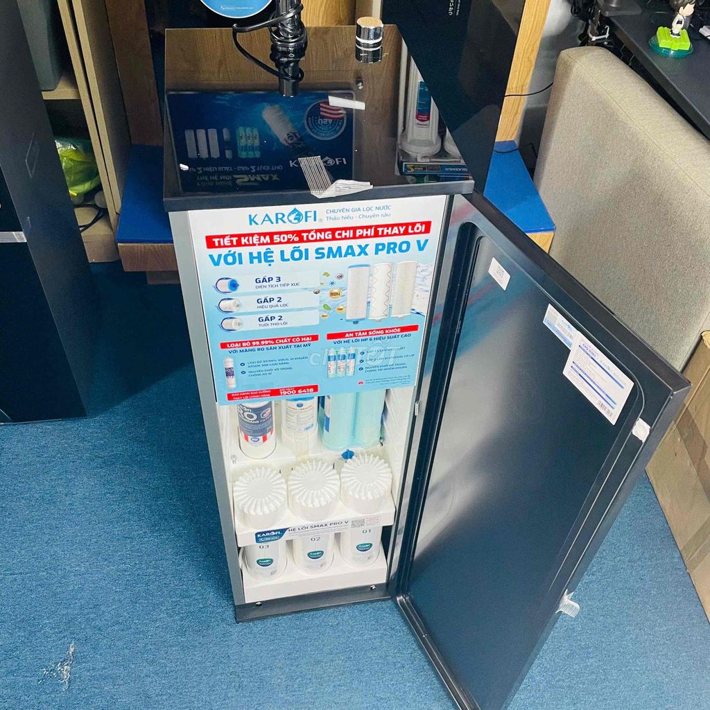 Máy lọc nước Karofi KAQ-D36S Đen. Mua bán Bếp, lò, đồ điện nhà bếp tại Thị xã Tân Uyên Bình Dương được đăng bởi Lọc Nước Thái Bình Dương hình 1