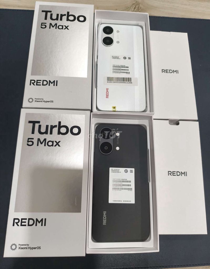 Xiaomi Redmi Turbo 5 Max 12/256GB fullbox màu đen.. Mua bán Điện thoại tại Quận 6 Tp Hồ Chí Minh được đăng bởi Nhất Tín Mobile hình 1