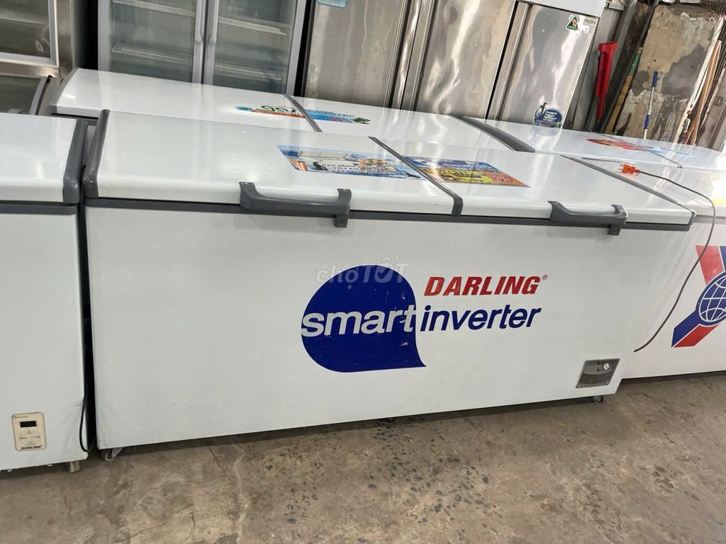 Tủ đông Darling 970 lít inverter, bh 3 tháng