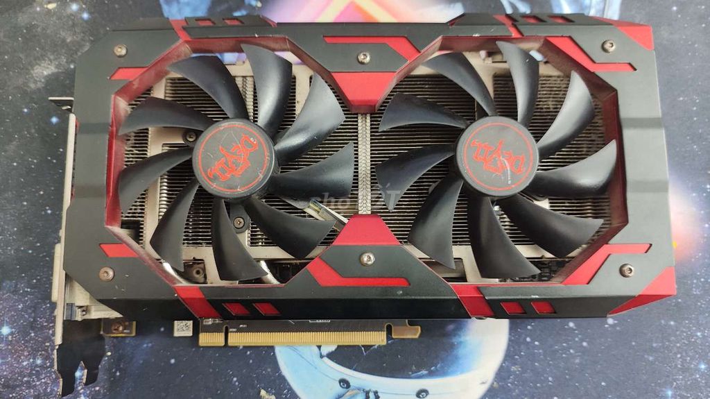 Card đồ họa RX580 8GB Red Devil Đỏ đen. Mua bán Linh kiện (RAM, Card...) tại Quận Hai Bà Trưng Hà Nội được đăng bởi Nguyễn Cường hình 1