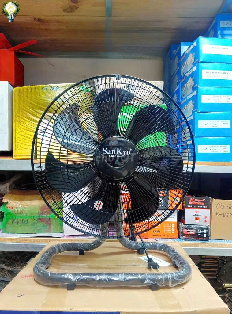 Quạt sàn Sankyo B4 Đen 40cm 3 tốc độ. Mua bán Quạt tại Thành phố Rạch Giá Kiên Giang được đăng bởi Nhã Đan hình 1