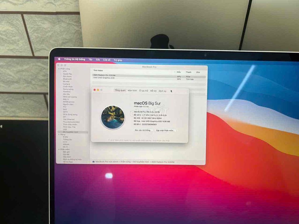 Macbook Pro 2019 I9 Ram 32 64G Ssd 512-2Tb Màn 16i. Mua bán Laptop tại Quận Hà Đông Hà Nội được đăng bởi NgoPhuong hình 2