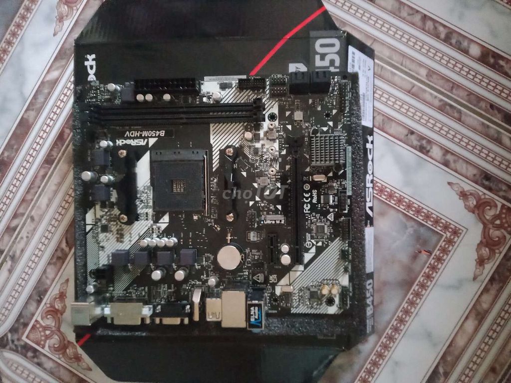 main asrock  b450m hdv mới còn bảo hành 12 tháng