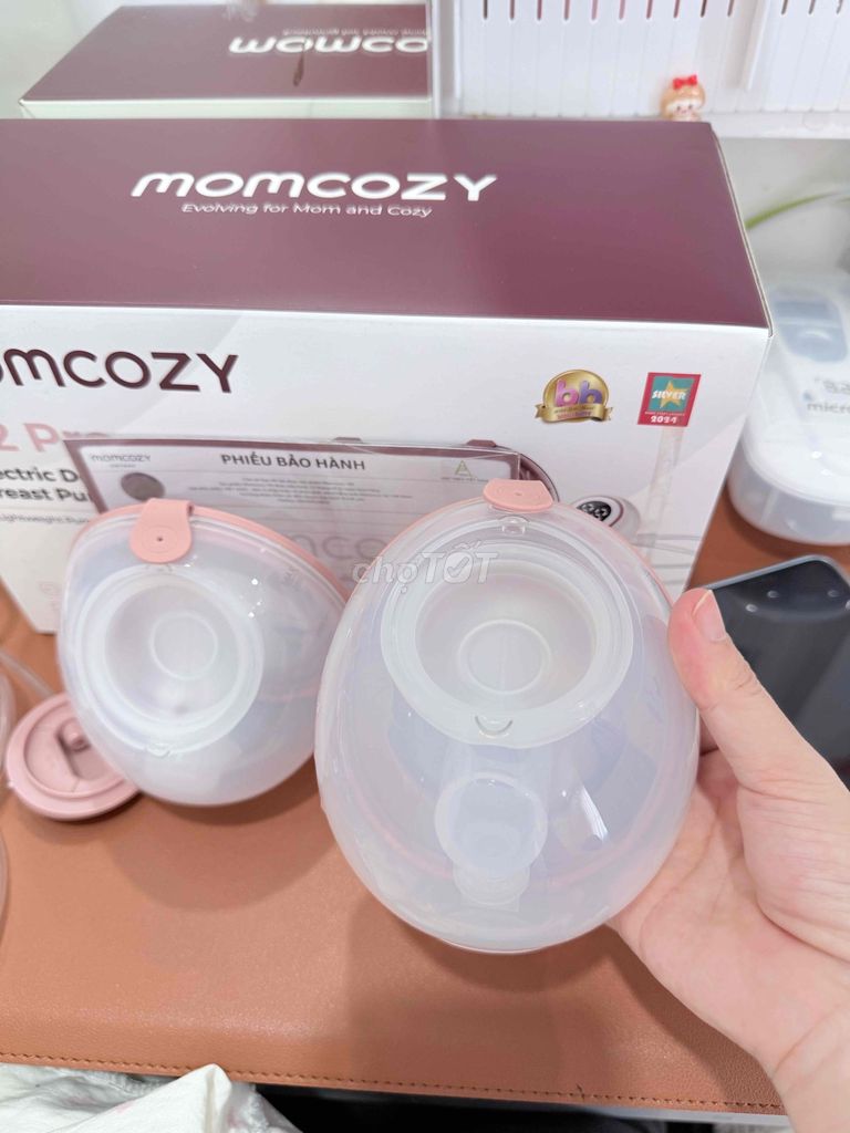 Máy hút sữa Momcozy V2Pro Hồng Đã sử dụng. Mua bán Mẹ và bé tại Thành phố Nha Trang Khánh Hòa được đăng bởi Bảo Ngân hình 1