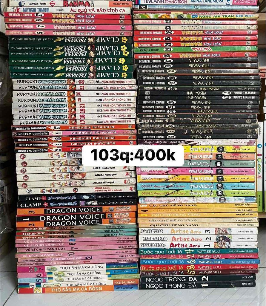 Truyện tranh Manga Tiếng Việt. Mua bán Sách tại Huyện Lấp Vò Đồng Tháp được đăng bởi Chơn Trần hình 1