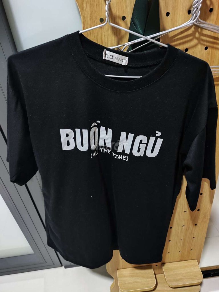 Áo thun Cotton Đen size L. Mua bán Quần áo tại Quận 7 Tp Hồ Chí Minh được đăng bởi Minh Khang hình 1