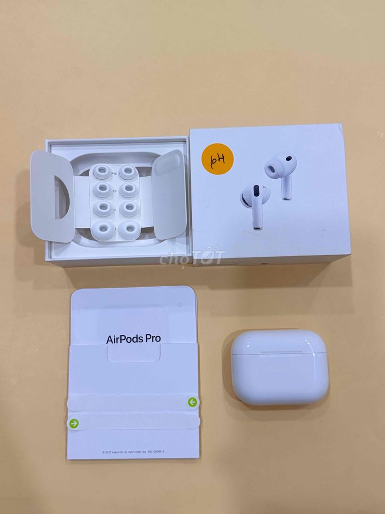 Apple AirPods Pro 3 Trắng Chống ồn ANC Fullbox. Mua bán Tivi, Âm thanh tại Quận Bình Thạnh Tp Hồ Chí Minh được đăng bởi Đức Phong hình 1