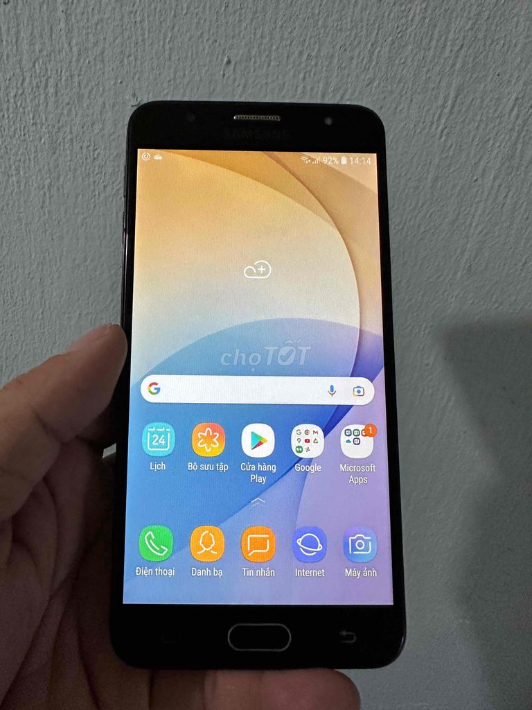 bán samsung j7prime ram 3/32gb mày đen zin full