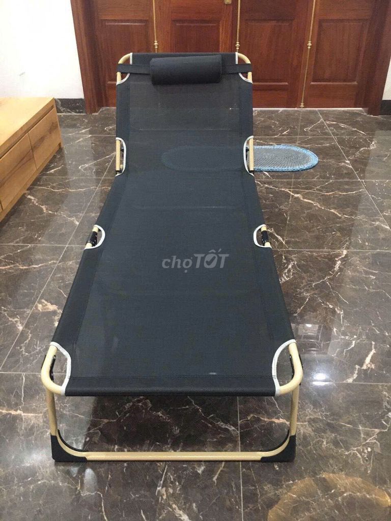 Giường gấp GB23 Thép, Vải bạt. Mua bán Giường, chăn ga gối nệm tại Quận Cầu Giấy Hà Nội được đăng bởi Phuong hình 1