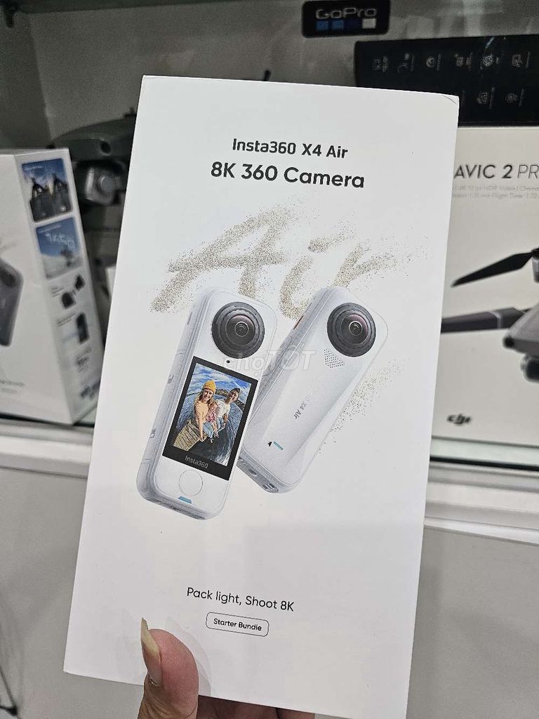 Camera Insta360 X4 Air Trắng. Mua bán Máy ảnh, Máy quay tại Quận Liên Chiểu Đà Nẵng được đăng bởi Dương Trung  hình 1