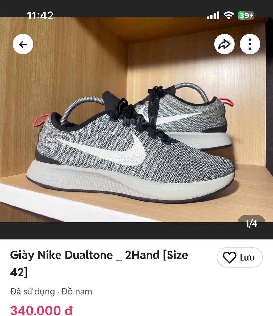 Giày Nike Dualtone _ 2Hand {Size 42}. Mua bán Giày dép tại Huyện Phú Tân An Giang được đăng bởi Bán Giày Si Tuyển hình 1