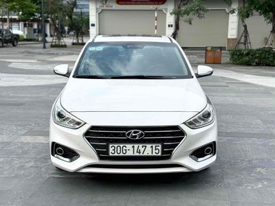 Hyundai Accent 2019 Đặc biệt Trắng bao zin chếch