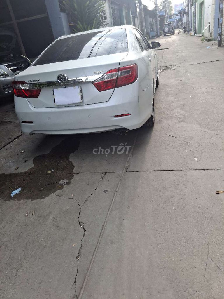Toyota Camry 2.5G 2013 màu trắng thanh lịch. Mua bán Ô tô tại Huyện Bình Chánh Tp Hồ Chí Minh được đăng bởi Rô Bùi hình 3