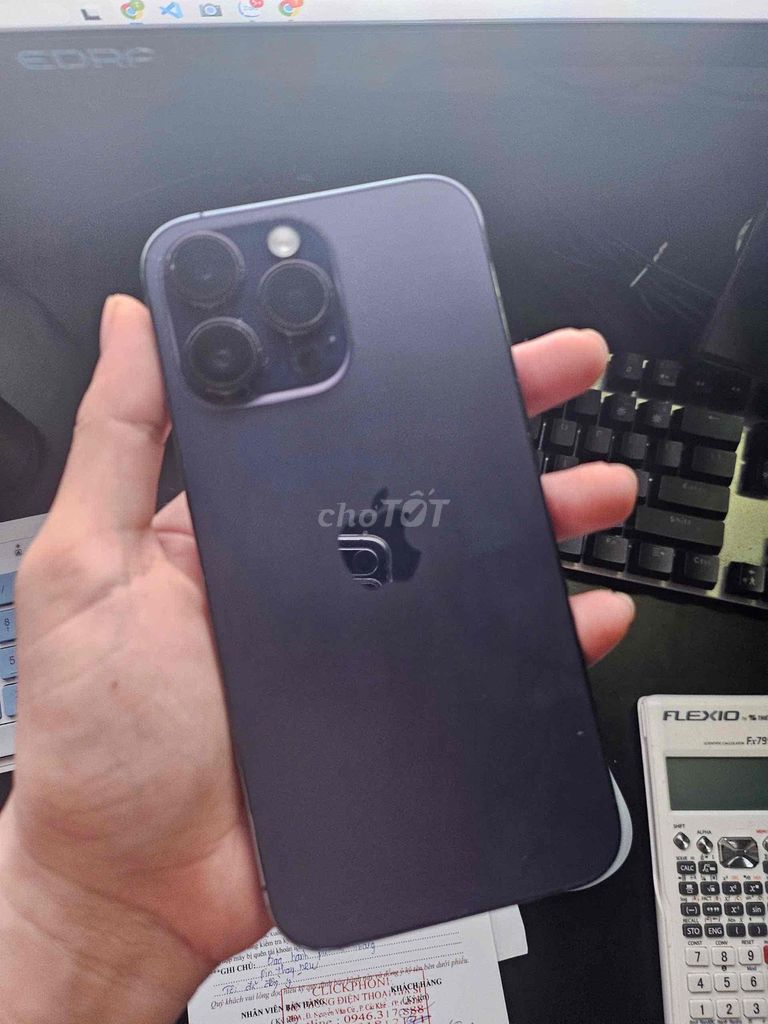 Apple iPhone 14 Pro Max 256GB Tím. Mua bán Điện thoại tại Quận Bình Thuỷ Cần Thơ được đăng bởi Chí Trọng Nguyễn hình 1