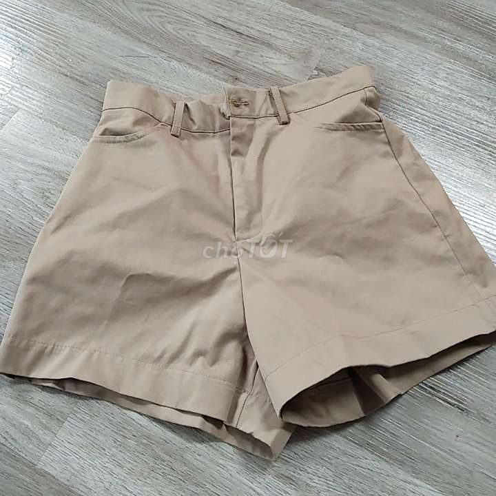 Quần đùi Nữ Vải Nâu Size S. Mua bán Quần áo tại Quận Hà Đông Hà Nội được đăng bởi Hàng Thùng Thanh Lý hình 1