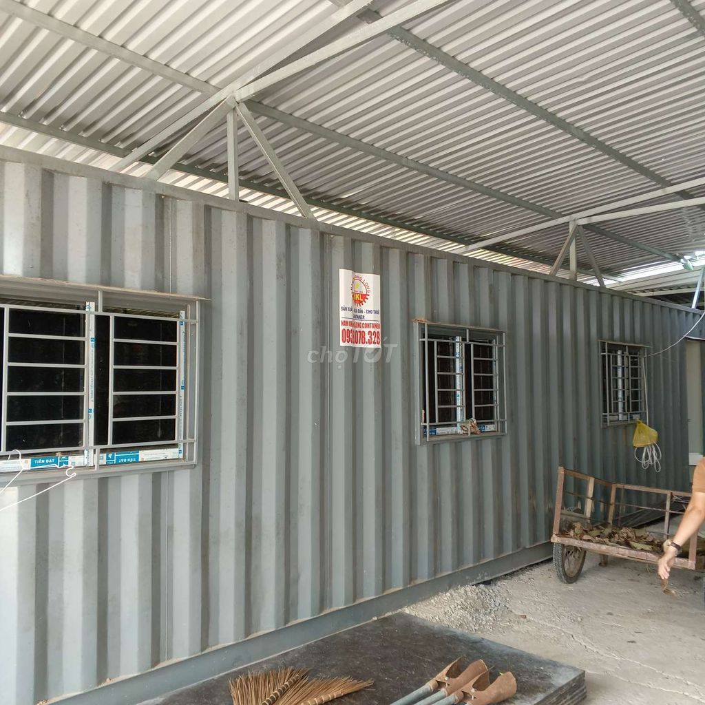 Container 40 văn phòng đủ nội thất (còn mới)