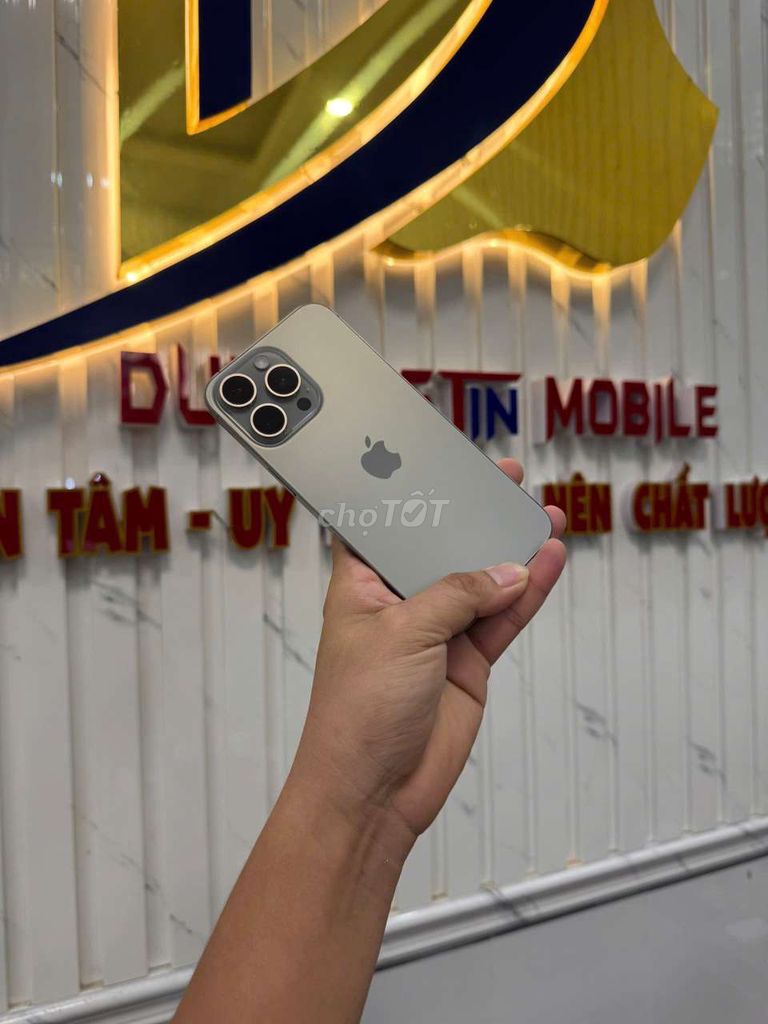 Apple iPhone 15 Pro Max 1TB Mỹ 99% quốc tế ,có góp. Mua bán Điện thoại tại Thành phố Cà Mau Cà Mau được đăng bởi Duy Dustin Mobile hình 1