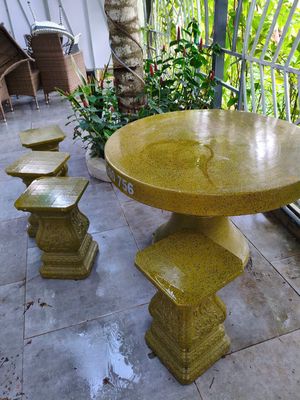 Bộ bàn ghế đá bán nửa giá. Mua bán Bàn ghế tại Quận Bình Tân Tp Hồ Chí Minh được đăng bởi Xnk Bình Tân
