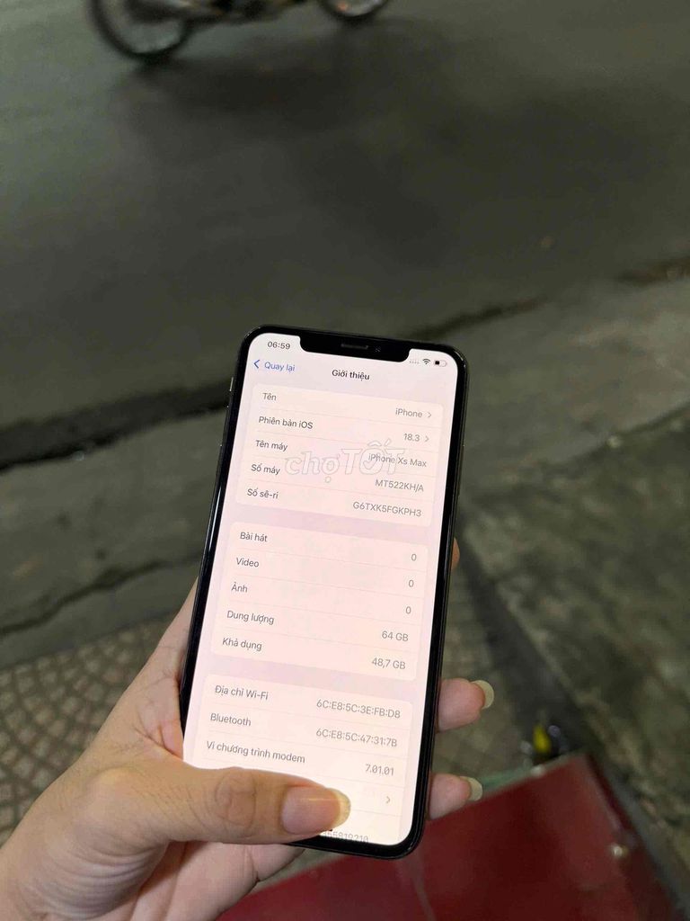 iPhone XS Max 64GB Vàng Đã sử dụng. Mua bán Điện thoại tại Quận Phú Nhuận Tp Hồ Chí Minh được đăng bởi Cẩm Tú hình 1