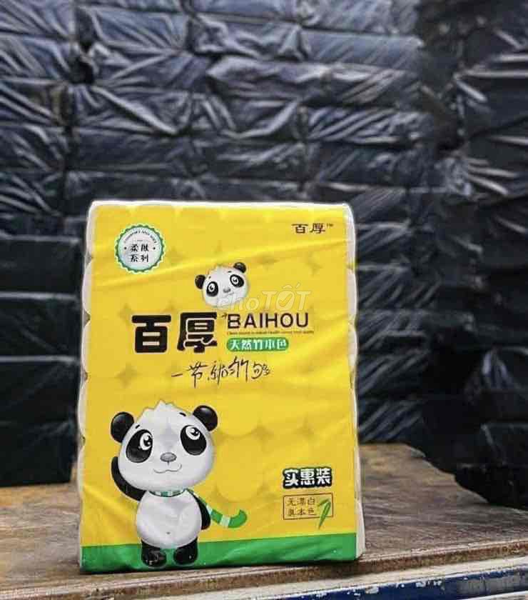 Giấy vệ sinh BAIHOU 36 cuộn. Mua bán Thiết bị vệ sinh, nhà tắm tại Thành phố Huế Thừa Thiên Huế được đăng bởi võ thị bích hà hình 1