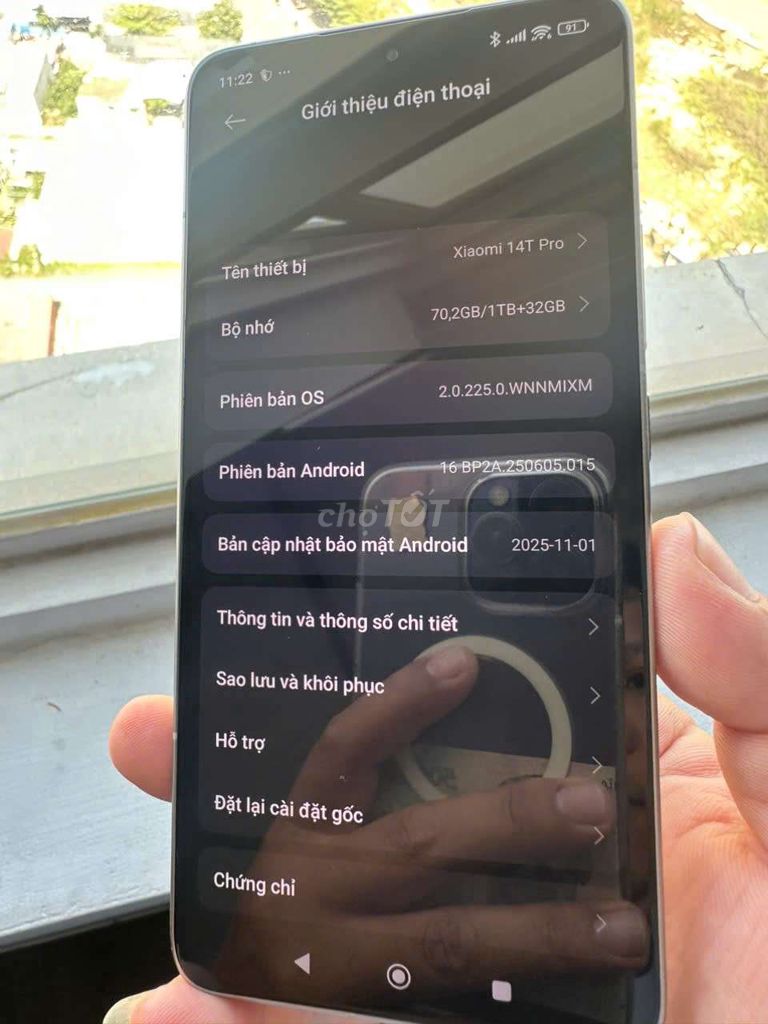 Điện thoại Xiaomi 14T Pro 12GB/1TB Bạc xám. Mua bán Điện thoại tại Quận 7 Tp Hồ Chí Minh được đăng bởi HOANG hình 1