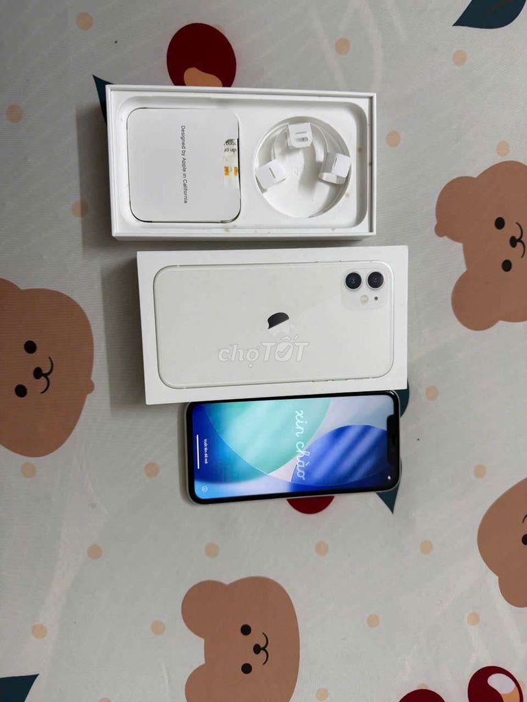 Apple iPhone 11 Trắng Đã thay pin. Mua bán Điện thoại tại Thành phố Long Xuyên An Giang được đăng bởi Tài hình 1