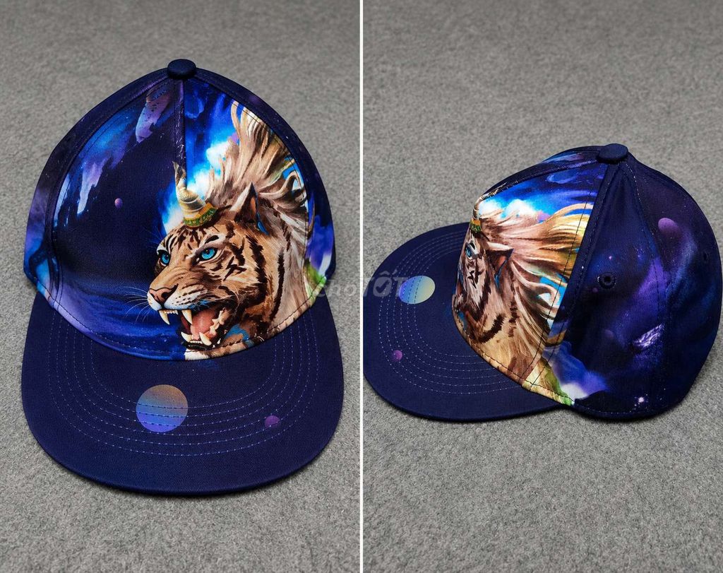 Nón Snapback Polyester Xanh tím 56-58. Mua bán Phụ kiện thời trang khác tại Quận 12 Tp Hồ Chí Minh được đăng bởi rose 424 hình 1