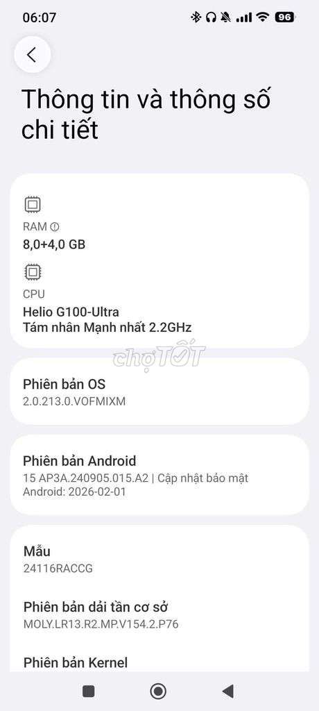 Xiaomi Redmi Note 14 Pro 256GB Đen. Mua bán Điện thoại tại Thành phố Thủ Đức Tp Hồ Chí Minh được đăng bởi Nguyễn Phú hình 1