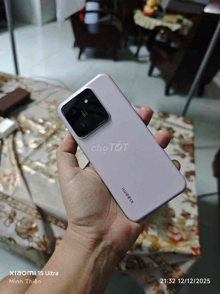 Xiaomi 14 16GB/512GB nội địa góc(Minh ThiệnMobile). Mua bán Điện thoại tại Thành phố Cà Mau Cà Mau được đăng bởi Minh ThiệnMobile Tân Thành hình 1