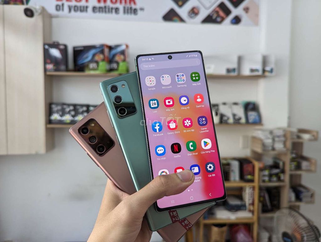 Samsung Note 20 5g máy zin màn đẹp máy đẹp. Mua bán Điện thoại tại Quận 10 Tp Hồ Chí Minh được đăng bởi Minh Hiếu Store hình 1