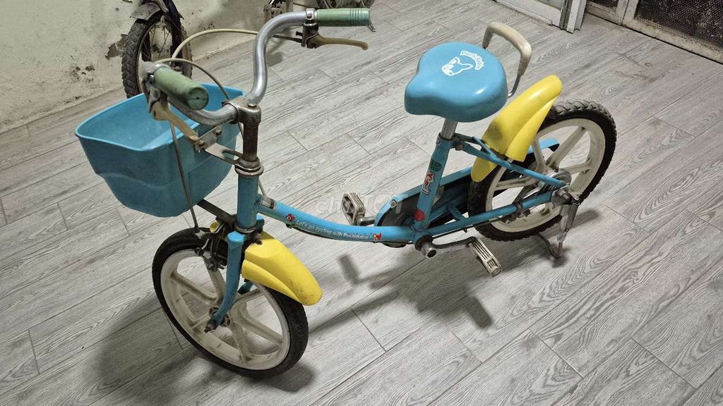 Xe đạp trẻ em Kim loại Xanh dương. Mua bán Xe đạp tại Quận Nam Từ Liêm Hà Nội được đăng bởi Ngô Pu Justin hình 2