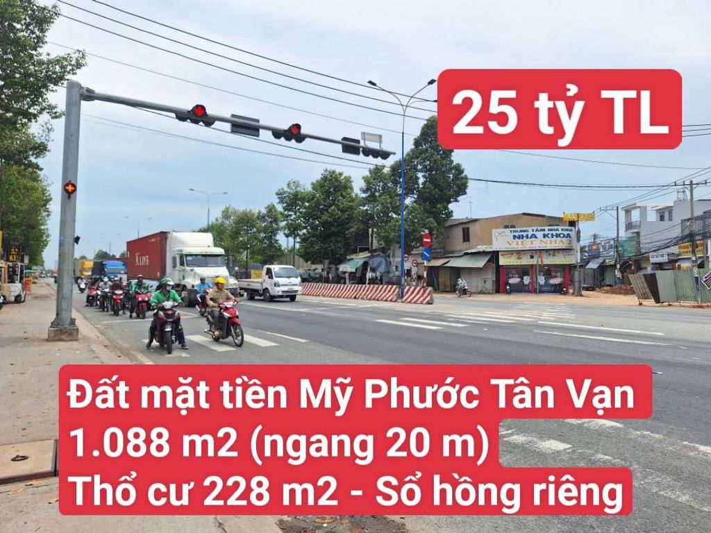 🆘 Đất Kho Xưởng Mặt Tiền Mỹ Phước Tân Vạn, P. Tân Bình , TP. Dĩ An