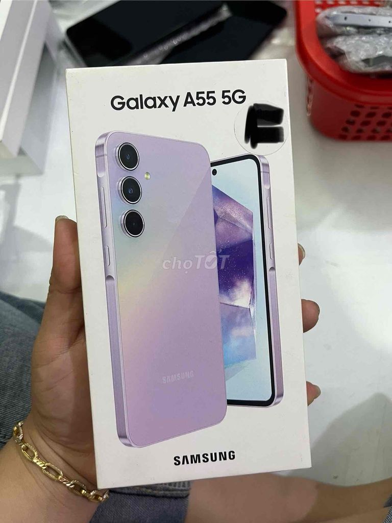 Samsung A55 5G ram8/256gb máy còn BH T11/2026 TGDĐ