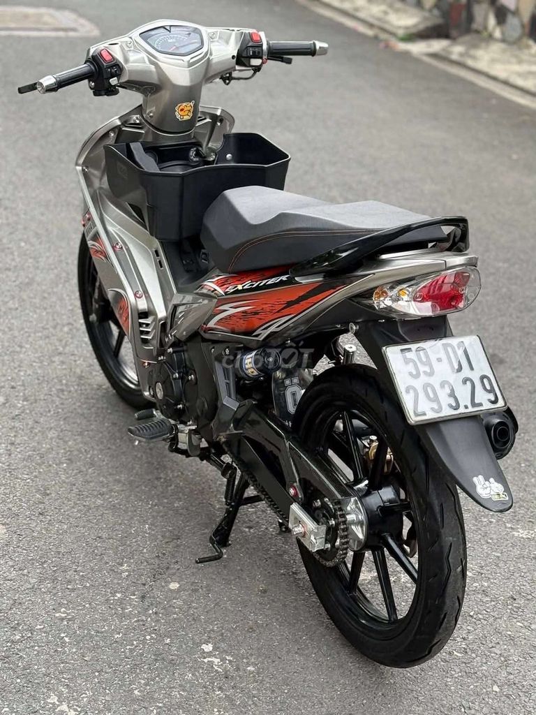 Yamaha Exciter 135 гражданский вид, двигатель 68+7, тихий глушитель, хозяин