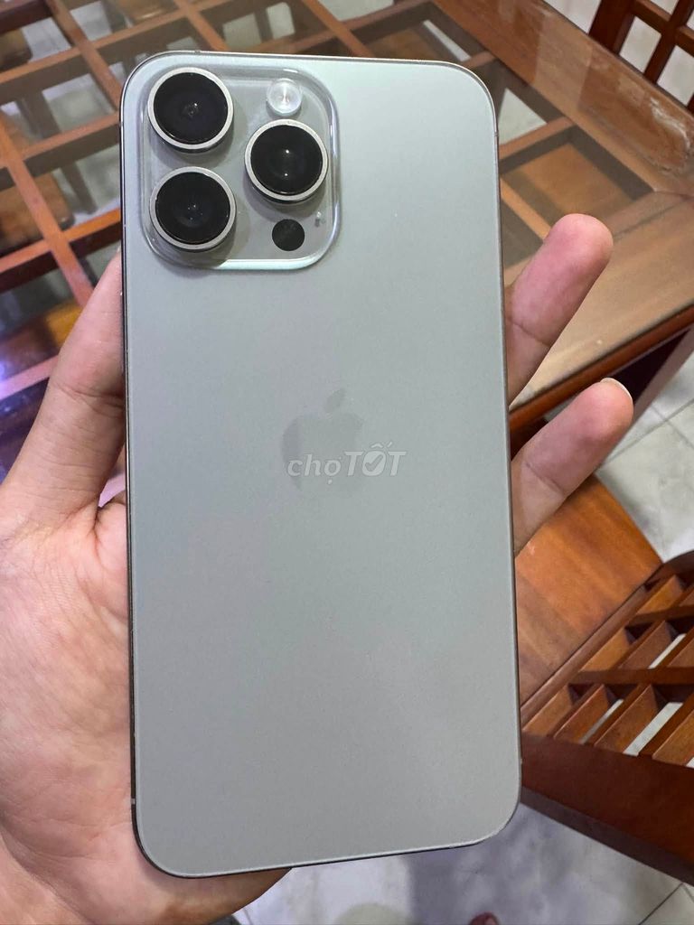 Apple iPhone 15 Pro Max 256GB Xám Việt Nam. Mua bán Điện thoại tại Quận 5 Tp Hồ Chí Minh được đăng bởi Hội Đồ Điện Tử hình 1