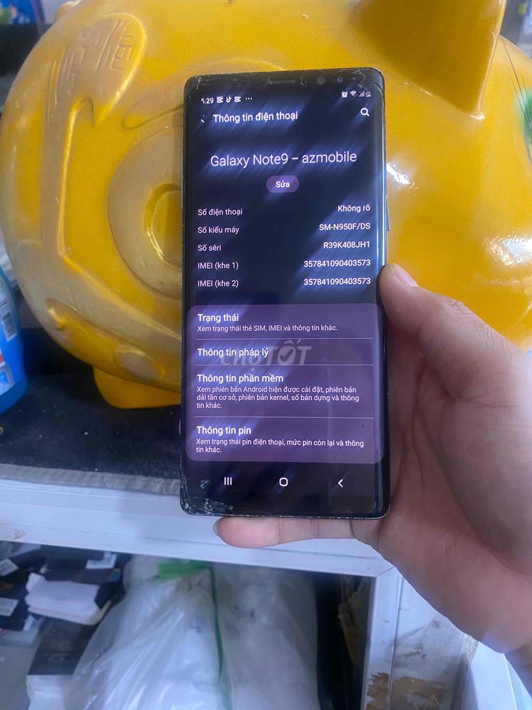 samsung note 8 6/64. Mua bán Điện thoại tại Quận Hải Châu Đà Nẵng được đăng bởi trương Văn Tuấn hình 1