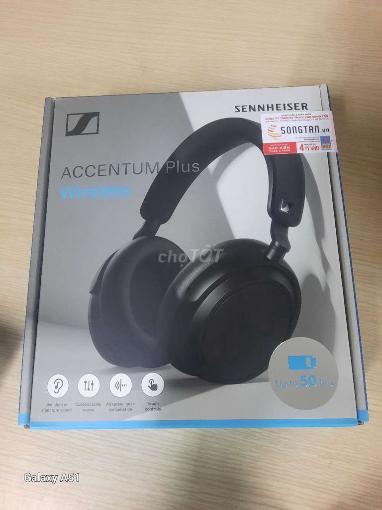 Tai nghe Sennheiser ACCENTUM Plus Đen. Mua bán Tivi, Âm thanh tại Quận 12 Tp Hồ Chí Minh được đăng bởi Quốc Khánh hình 1