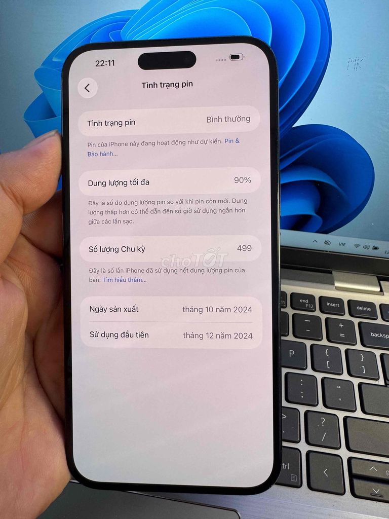 iPhone 16 Plus 128GB Đen Đã sử dụng. Mua bán Điện thoại tại Quận 6 Tp Hồ Chí Minh được đăng bởi QUỐC THIÊN BÁN GÓP 0 ĐỒNG  hình 1
