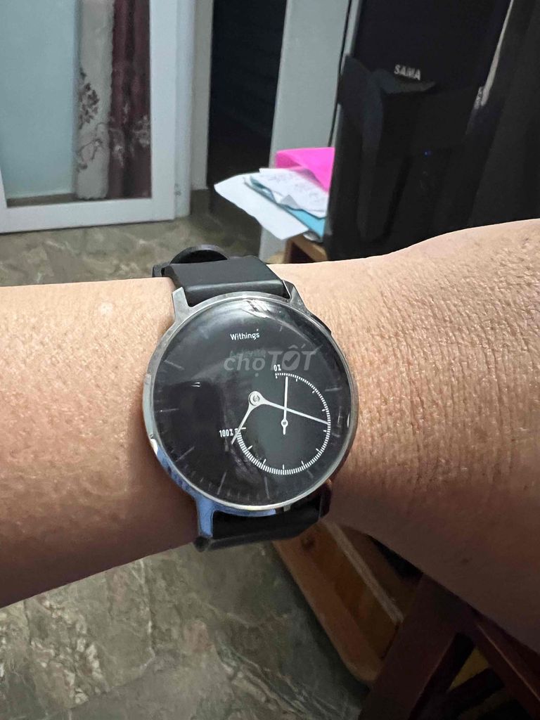 Withings Activite Steel Đen. Mua bán Thiết bị đeo thông minh tại Thành phố Qui Nhơn Bình Định được đăng bởi NV hình 1