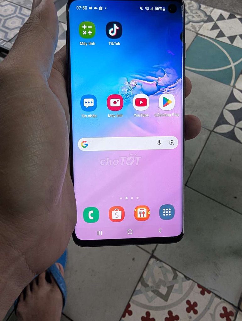 Samsung Galaxy S10 Đen. Mua bán Điện thoại tại Quận Bình Tân Tp Hồ Chí Minh được đăng bởi Du Phan hình 1