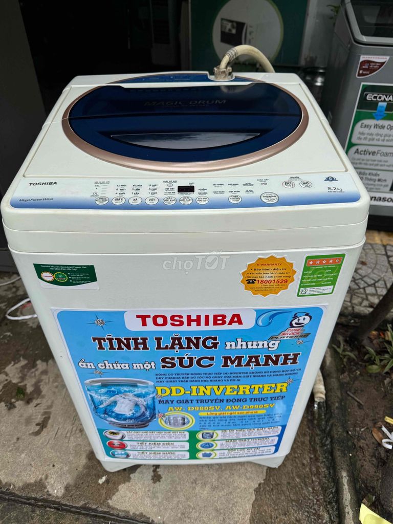 thanh lý máy giặt Toshiba 8.5KG mới tin