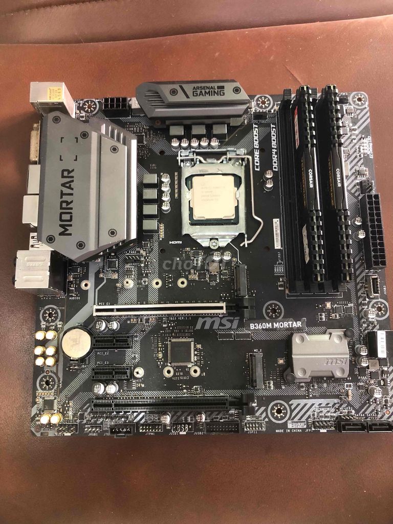 Bo mạch chủ MSI B360M Mortar i5 9400F. Mua bán Linh kiện (RAM, Card...) tại Quận Gò Vấp Tp Hồ Chí Minh được đăng bởi 175PC hình 1