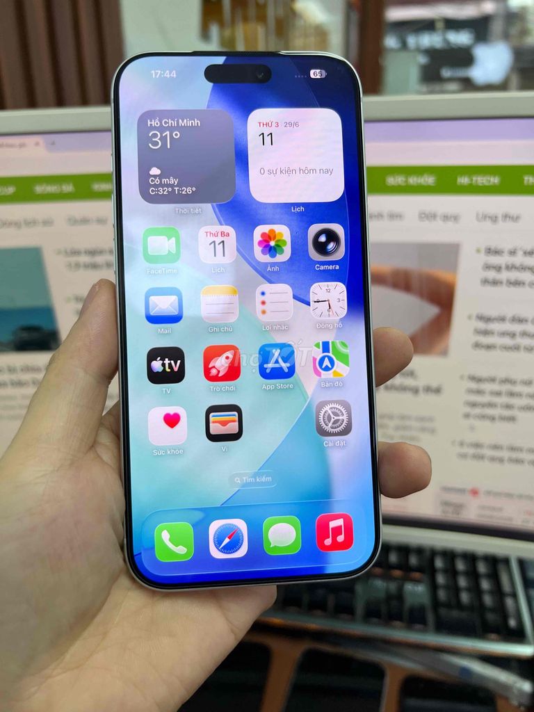 iphone 17promax 256g vna pin 100% trắng liknew. Mua bán Điện thoại tại Quận Lê Chân Hải Phòng được đăng bởi hoang anh hình 1