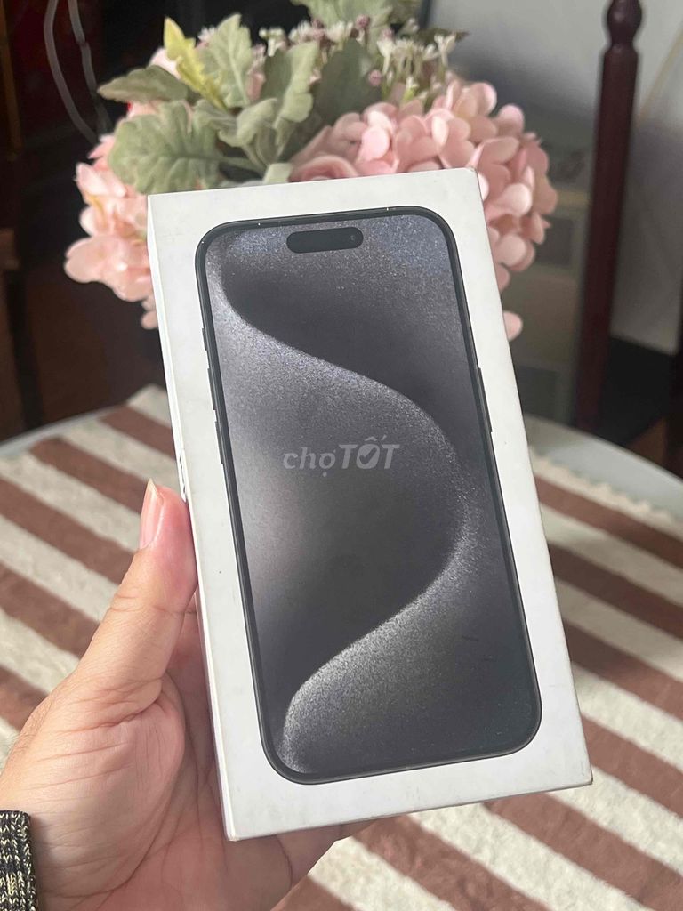 Iphone 15 Pro 128g Black Mỹ Mới 100% Chưa Active !