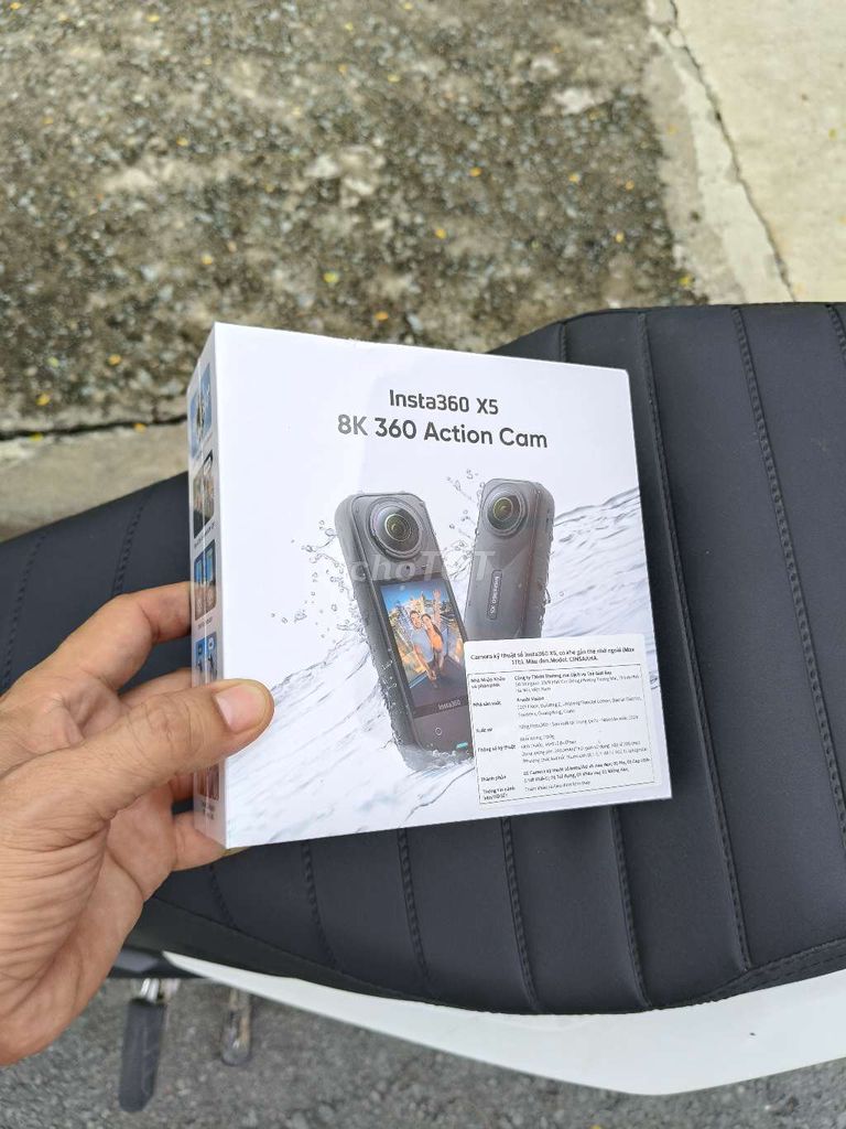 insta360 X5 mới 100% . Mua bán Máy ảnh, Máy quay tại Huyện Củ Chi Tp Hồ Chí Minh được đăng bởi KHẦY ACTION  hình 1