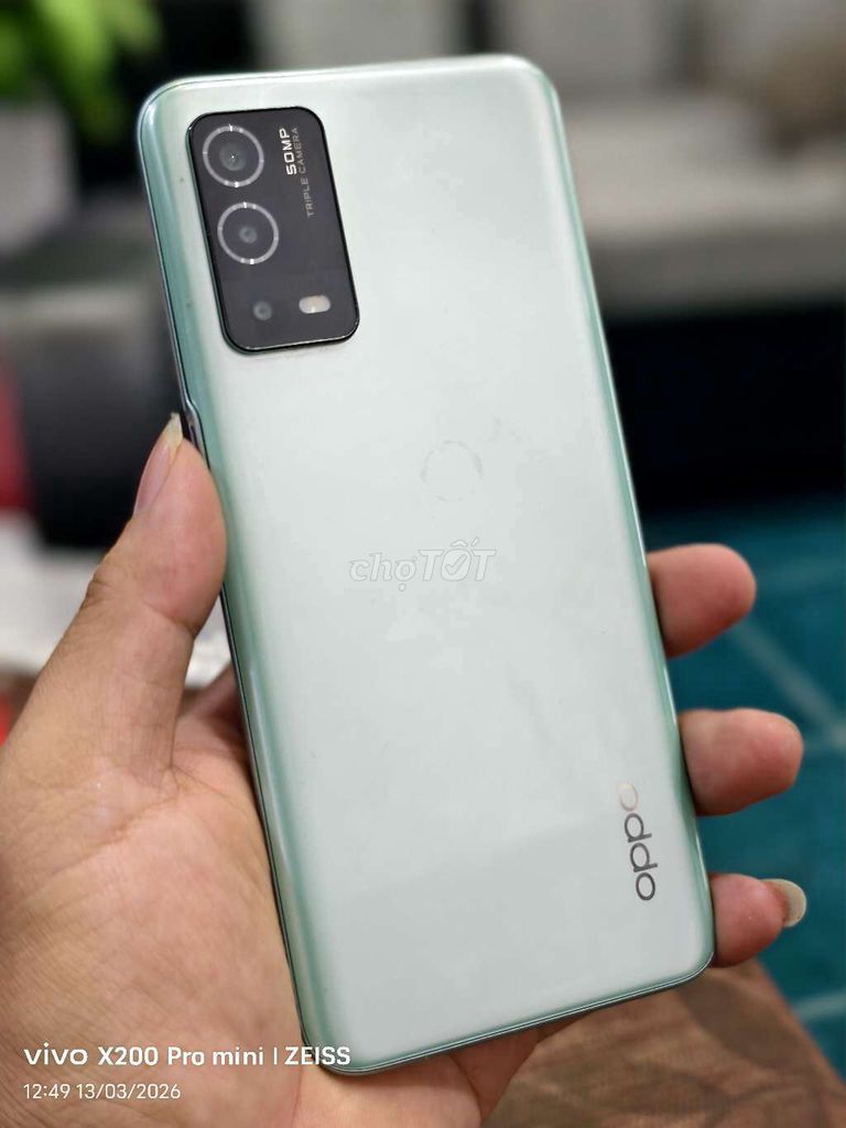 OPPO A55 64GB Xanh lá. Mua bán Điện thoại tại Quận Tân Bình Tp Hồ Chí Minh được đăng bởi Táo Bán Lổ hình 1