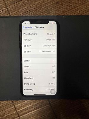 iphone 11 64gb. mã VN. máy zin.. Mua bán Điện thoại tại Quận Bình Tân Tp Hồ Chí Minh được đăng bởi tuấn