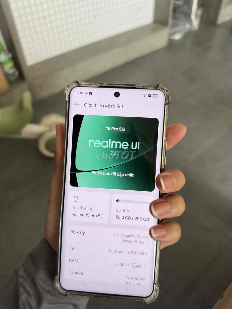 Realme 15 Pro 5G 256GB Trắng. Mua bán Điện thoại tại Thành phố Thủ Đức Tp Hồ Chí Minh được đăng bởi Hiếu hình 1
