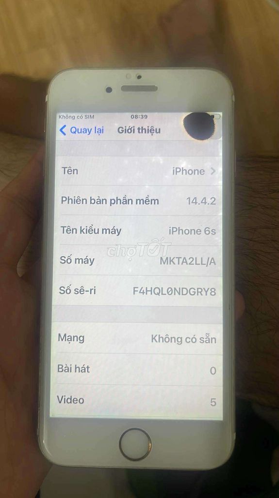 Ip6s thanh lý. Mua bán Điện thoại tại Huyện Hòa Vang Đà Nẵng được đăng bởi Sơn Aro hình 1