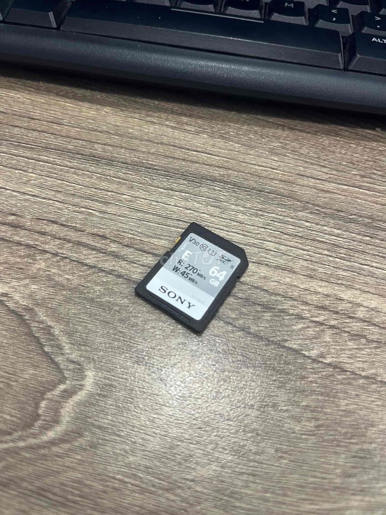 Thẻ nhớ Sony 64GB. Mua bán Máy ảnh, Máy quay tại Quận Gò Vấp Tp Hồ Chí Minh được đăng bởi Lâm Lâm  hình 1